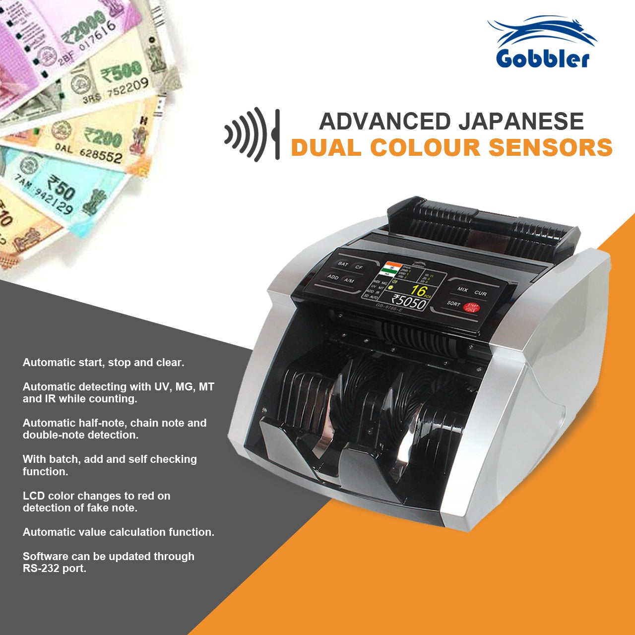 GB-9788 Mix Note Value Counting Machine
