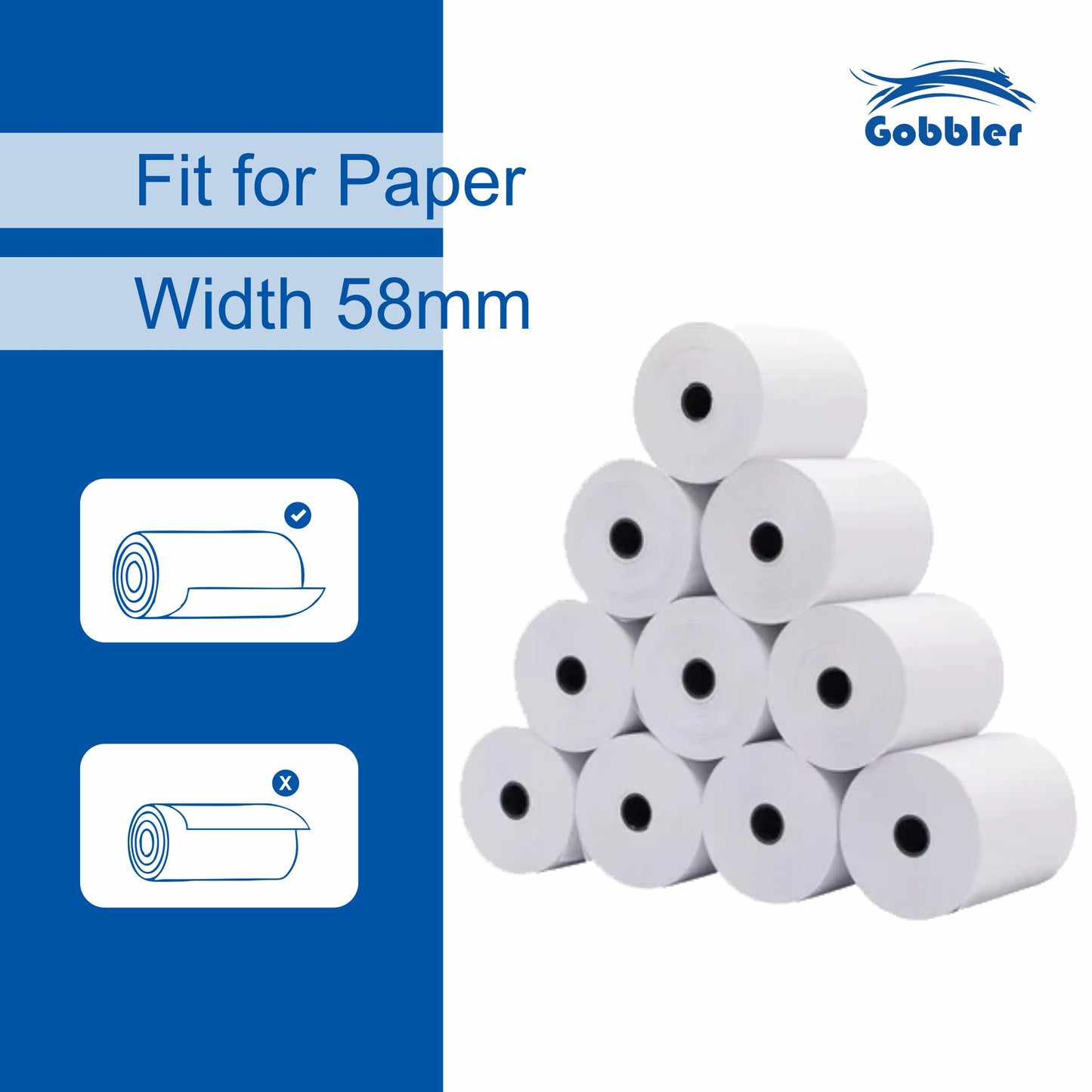 58mm Thermal Printer (HOP-H58) - USB + Bluetooth