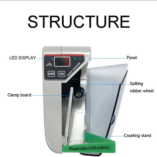 Mini Portable Note Counting Machine