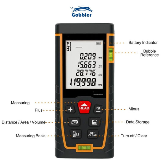 Laser Distance Meter - 50m