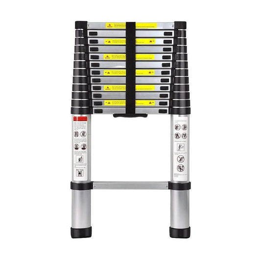 Expandable Telescopic Ladder - Aluminium - 12.5 Ft (3.8m)