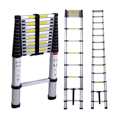 Expandable Telescopic Ladder - Aluminium - 20.5 Ft (6.2m)