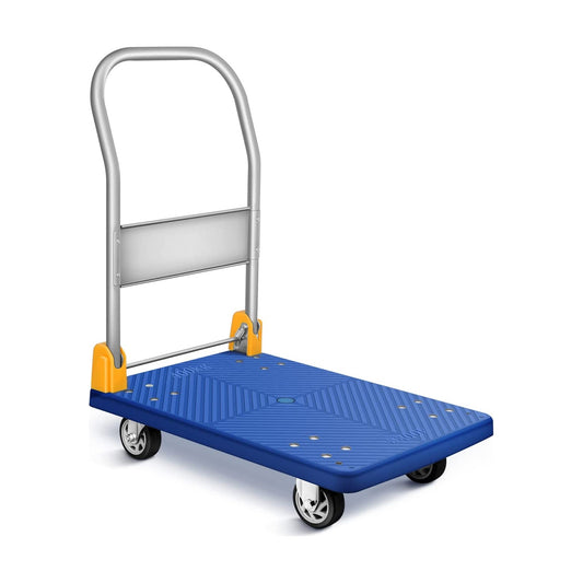 Platform Trolley with PP Frame - 200KG (Blue)
