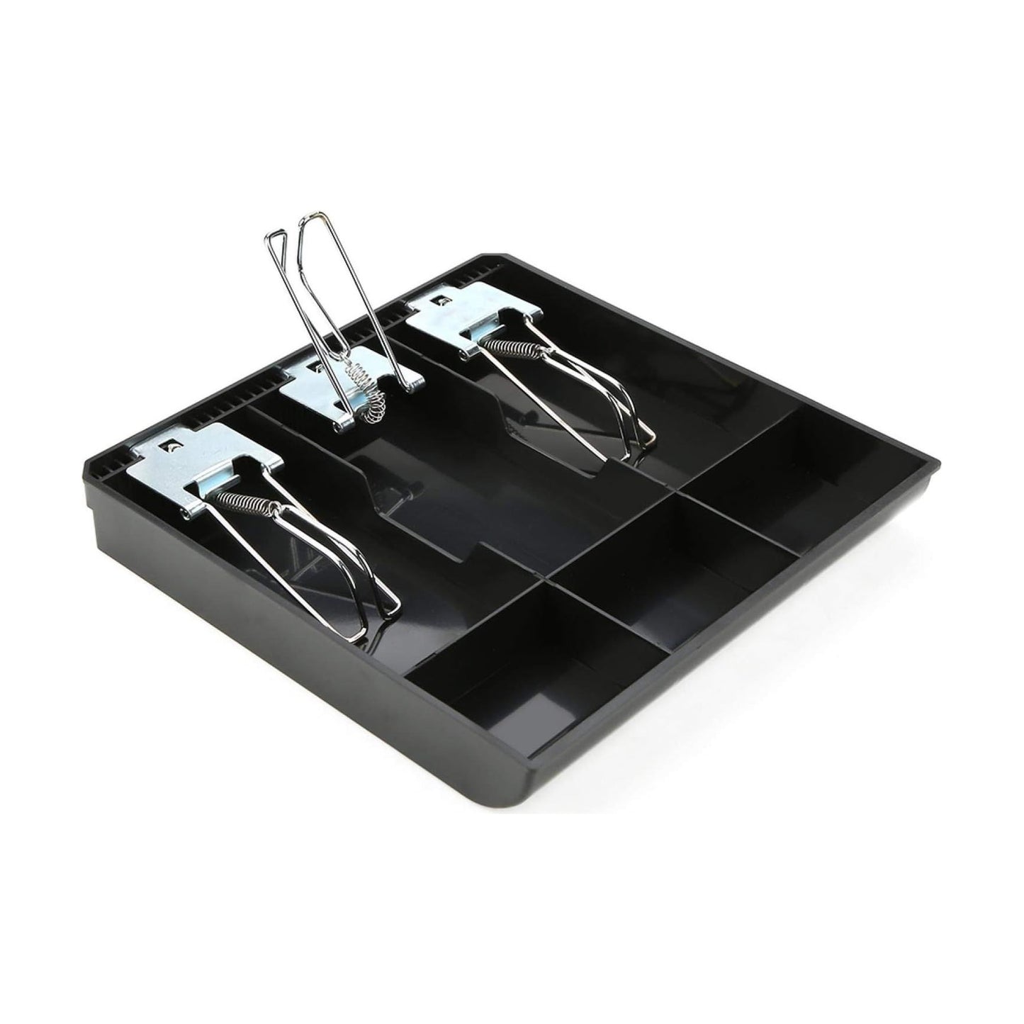 Cash Tray with Metal Clips - 3 Note 3 Coin