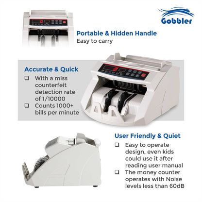 GB-4388-MG Note Counting Machine - White
