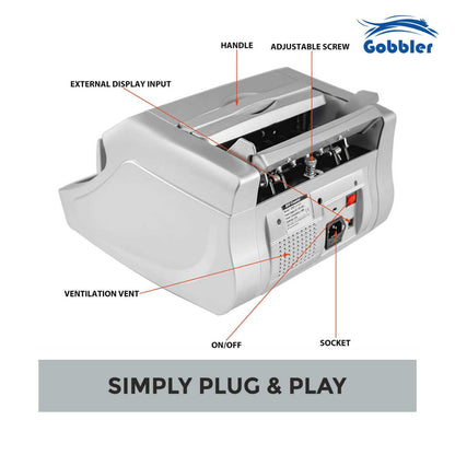 GB-4388-MG Note Counting Machine - White