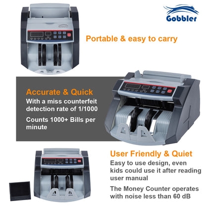 GB-4388-MG Note Counting Machine - Black