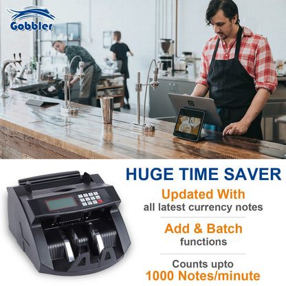 GB-5388-MG Note Counting Machine - Black