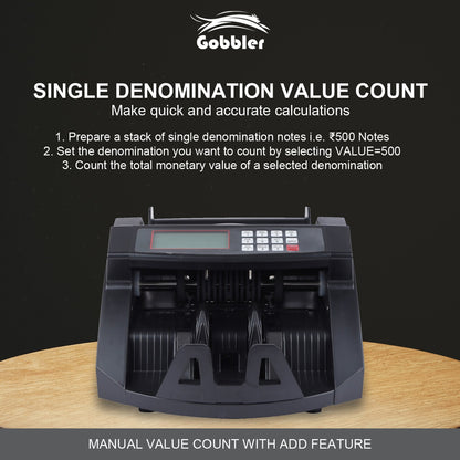 GB-5388-MG Note Counting Machine - Black
