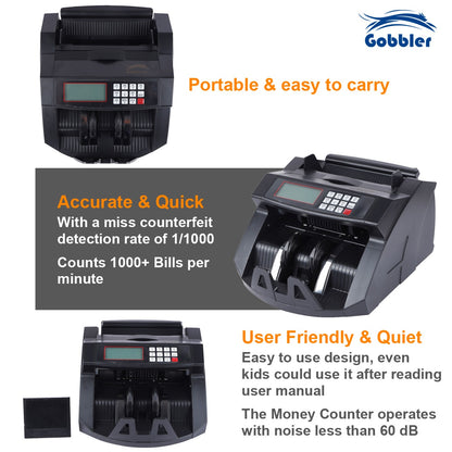 GB-5388-MG Note Counting Machine - Black