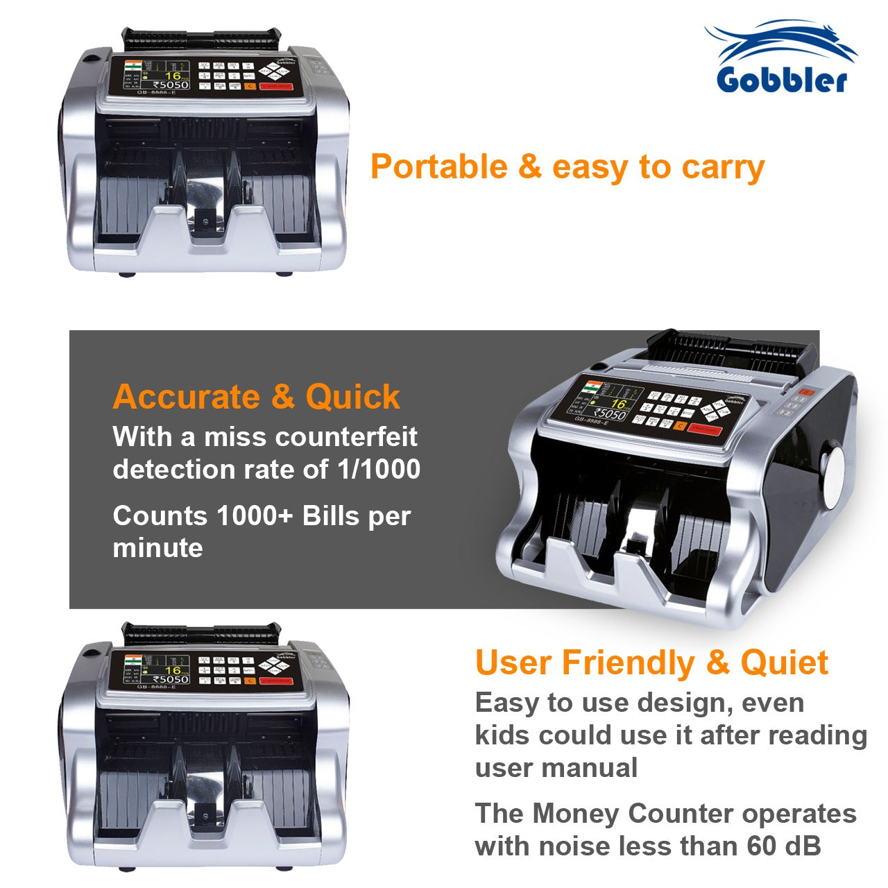 GB-8888-E Mix Note Value Counting Machine