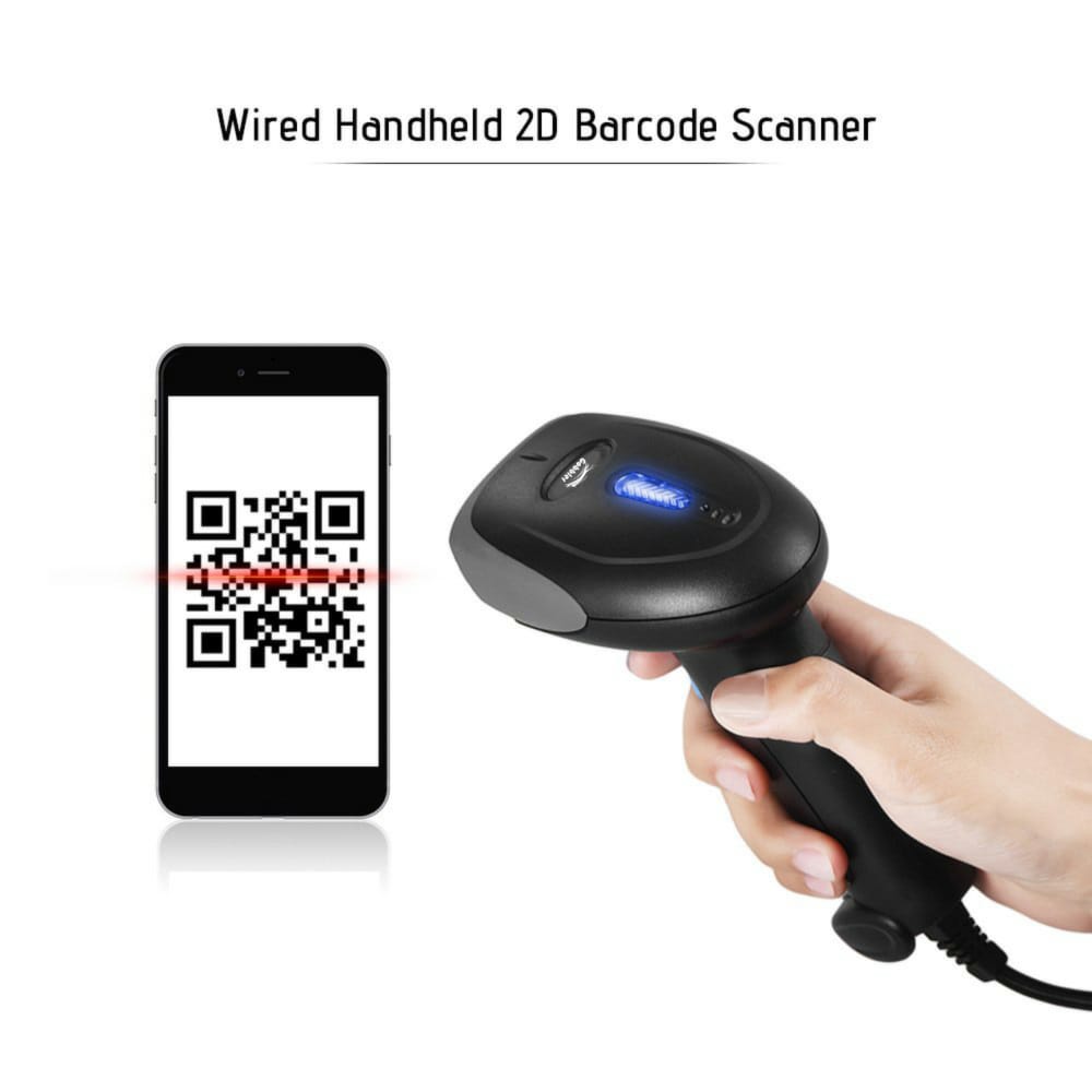 2D Barcode Scanner - Handheld Wired