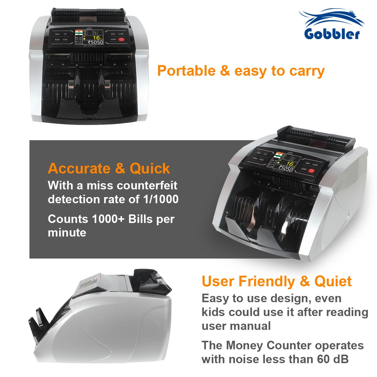 GB-9788 Mix Note Value Counting Machine