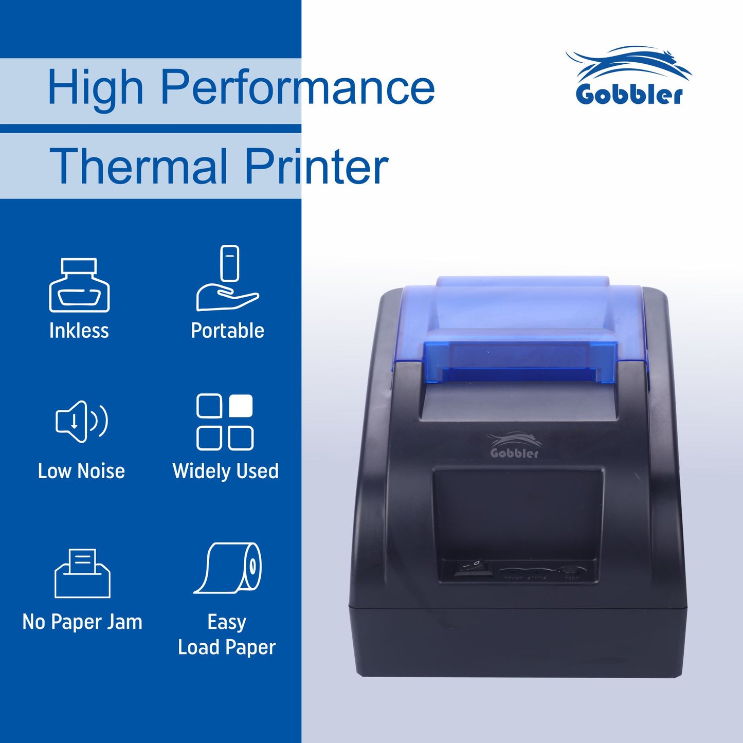 58mm Thermal Printer (HOP-H58) - USB + Bluetooth