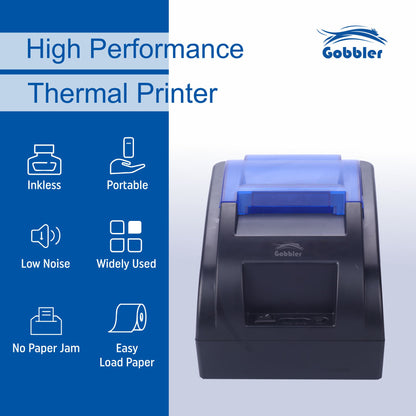 58mm Thermal Printer (HOP-H58) - USB + Bluetooth
