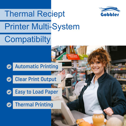 58mm Thermal Printer (HOP-H58) - USB + Bluetooth