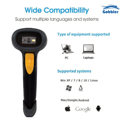 2D Barcode Scanner - Handheld Wireless