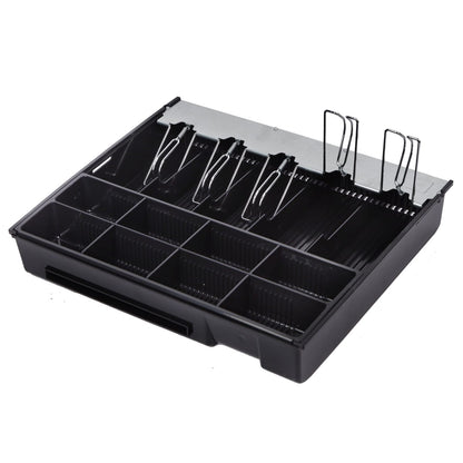 Cash Tray with Metal Clips - 5 Note 8 Coin