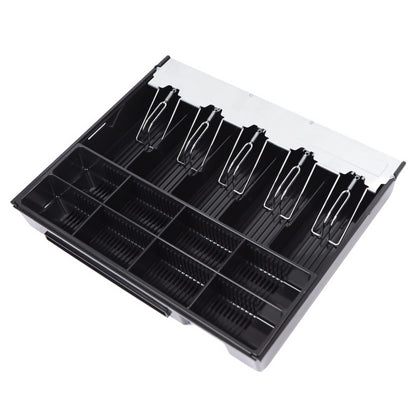 Cash Tray with Metal Clips - 5 Note 8 Coin