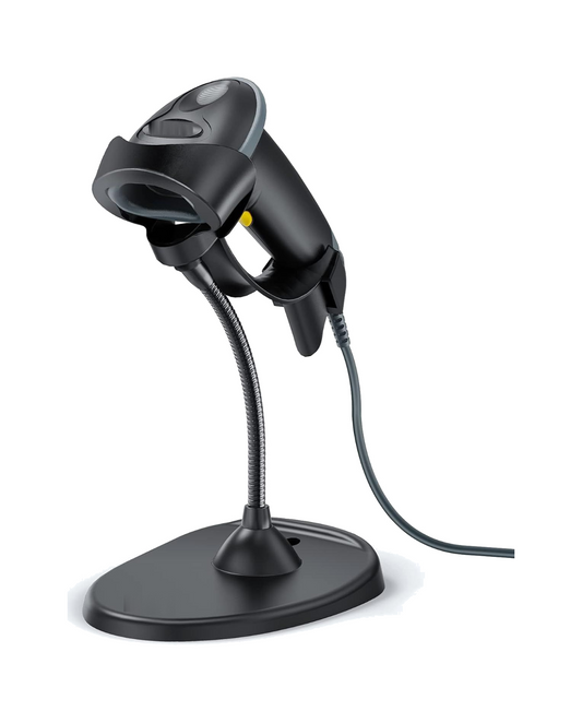 2D Barcode Scanner - Wired with Stand
